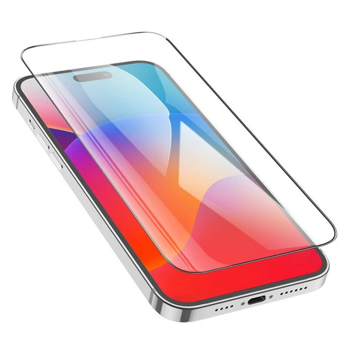 HOCO iPhone 15 Pro Max Full HD Tempered Kırılmaz Cam Ekran Koruyucu 25 Adet Set-(5775) - Şeffaf 2