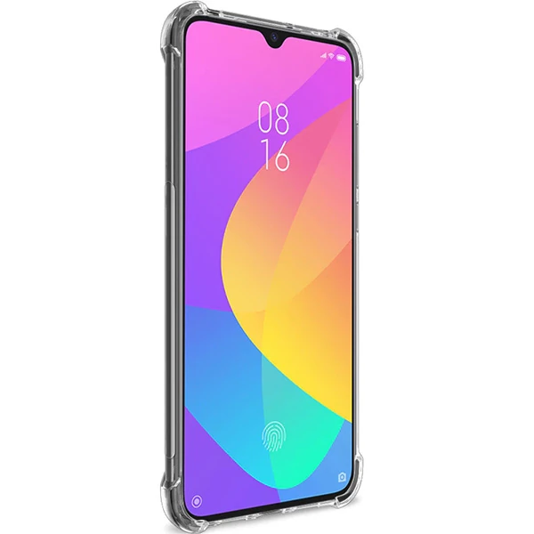 Xiaomi Mi CC9/Mİ 9 Lite Anti-Drop Darbe Emici Silikon Kılıf-(5775) - Şeffaf 2