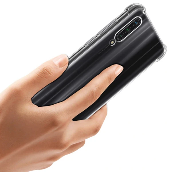 Xiaomi Mi CC9/Mİ 9 Lite Anti-Drop Darbe Emici Silikon Kılıf-(5775) - Şeffaf 2