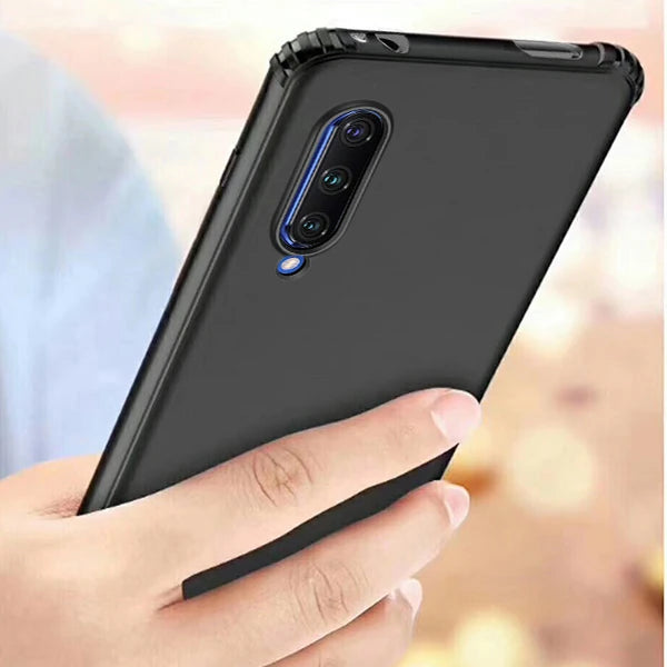 Xiaomi Mi CC9/Mİ 9 Lite Anti-Drop Darbe Emici Silikon Kılıf-(5775) - Şeffaf 2