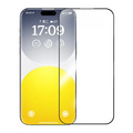 Baseus Schott iPhone 15 Plus HD Tempered Full Koruma Cam Ekran Koruyucu-(5775) - Şeffaf 2