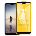 ALLY OPPO Realme C11 9D Full Glue Tempered Cam Ekran Koruyucu-(5775) - Siyah