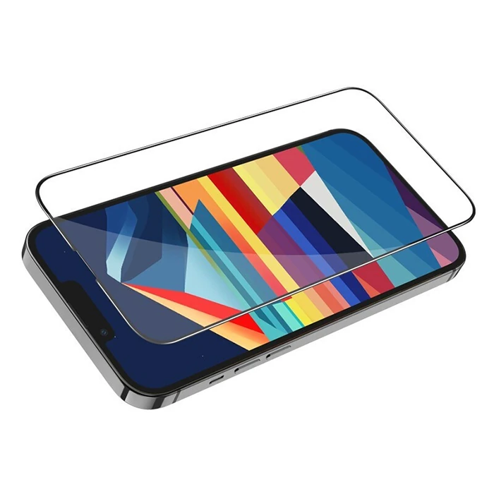 HOCO iPhone 15 Plus 5D Tempered Kırılmaz Cam Ekran Koruyucu 25 adet Set-(5775) - Şeffaf 2
