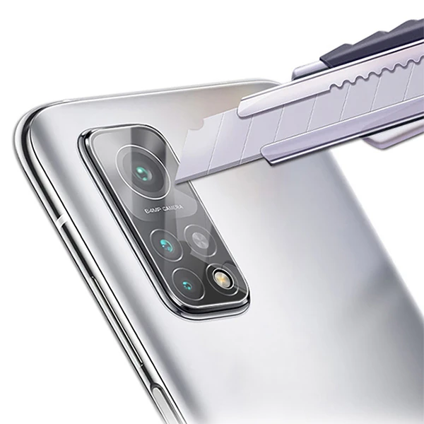 Xiaomi Mi 10T Pro  Tempered Cam Kamera Koruyucu-(5775) - Şeffaf 2