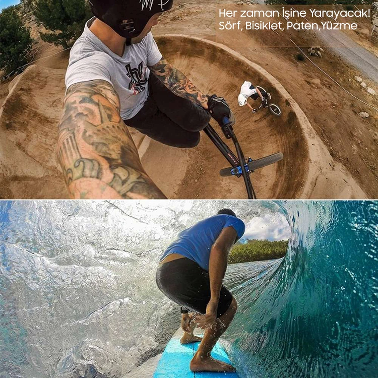 Puluz Gopro Wifi İçin Nylon Strap Tutucu-(5775) - Siyah