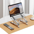 ALLY MC N3-2 Katlanabilir Metal Masaüstü Laptop Standı-(5775) - Gümüş