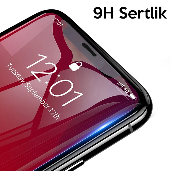 Baseus İPhone 11 Pro- X-XS 0.3mm Ful Tempered Cam Ekran Koruyucu 2 Adet Set-(5775) - Şeffaf 2