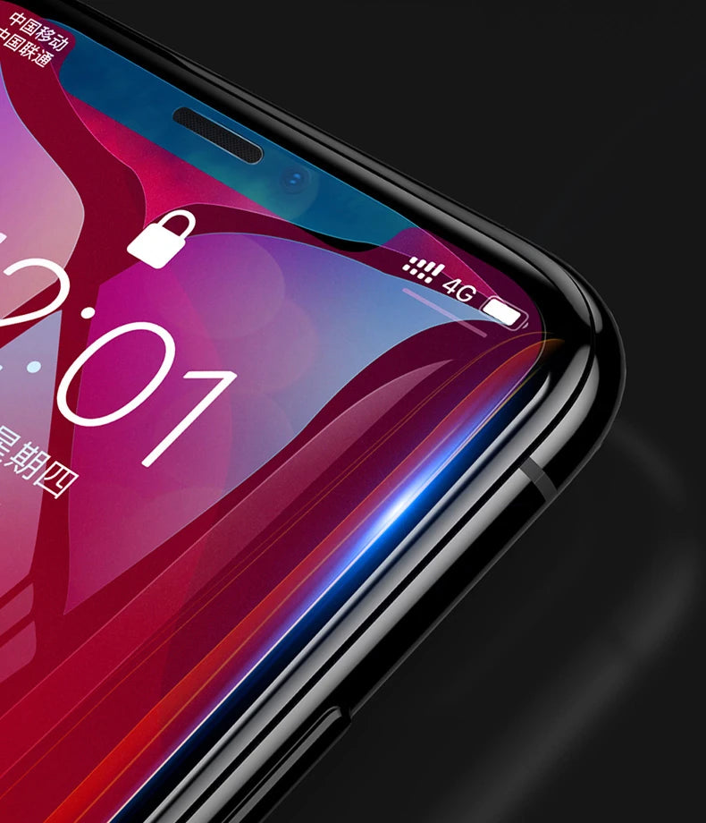 Baseus İPhone 11 Pro- X-XS 0.3mm Ful Tempered Cam Ekran Koruyucu 2 Adet Set-(5775) - Şeffaf 2
