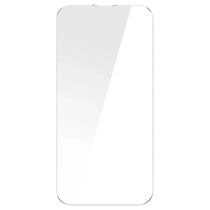 Baseus Crystal Serisi iPhone 15 Full Koruma Tempered Cam Ekran Koruyucu 2 Adet Set-(5775) - Şeffaf 2