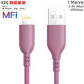 KUULAA 1M MFI Sertifikalı İPhone Usb Şarj  kablosu-(5775) - Mavi