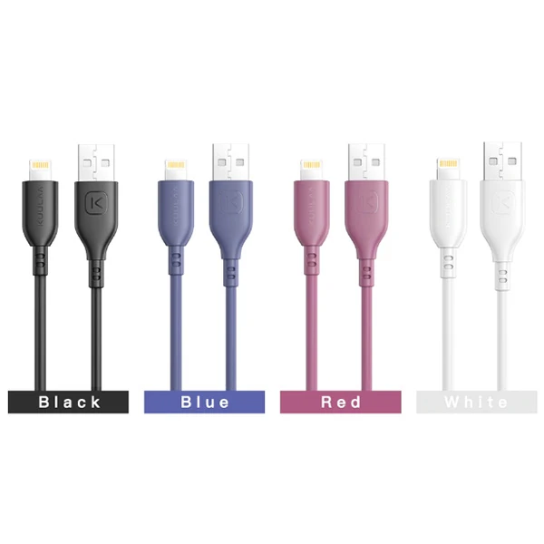 KUULAA 1M MFI Sertifikalı İPhone Usb Şarj  kablosu-(5775) - Mavi