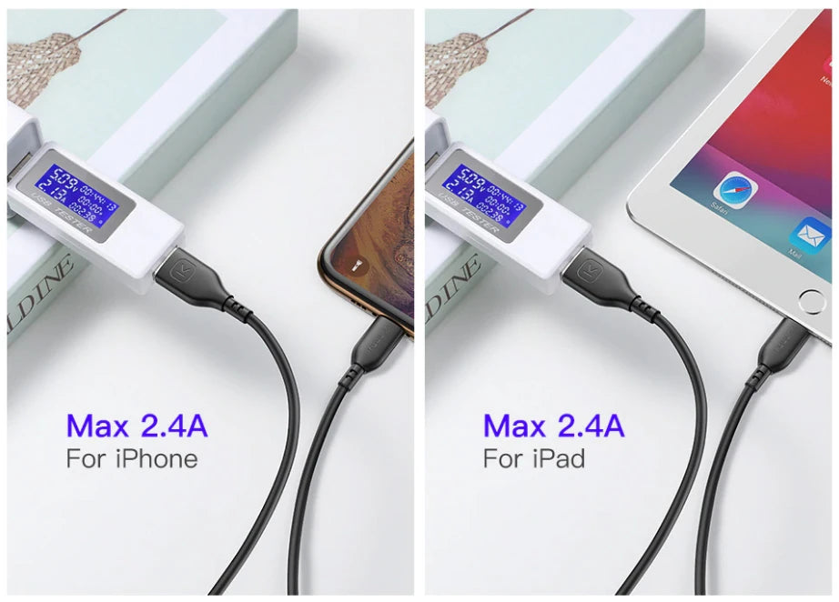 KUULAA 1M MFI Sertifikalı İPhone Usb Şarj  kablosu-(5775) - Mavi
