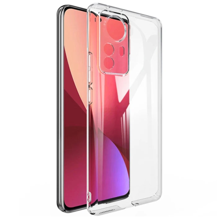 Ally Xiaomi 12 Kılıf Kamera Korumalı Ultra İnce Şeffaf Silikon Kılıf-(5775) - Şeffaf 2