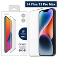 Dux Ducis iPhone 14 Plus/13 Pro Max 6.7 Full Kaplama Cam Ekran Koruyucu-(5775) - Siyah