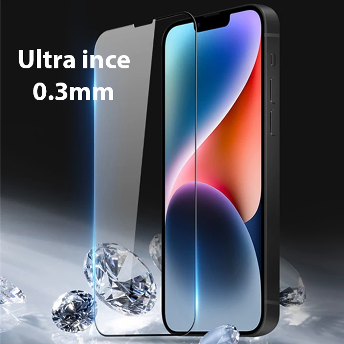 Dux Ducis iPhone 14 Plus/13 Pro Max 6.7 Full Kaplama Cam Ekran Koruyucu-(5775) - Siyah
