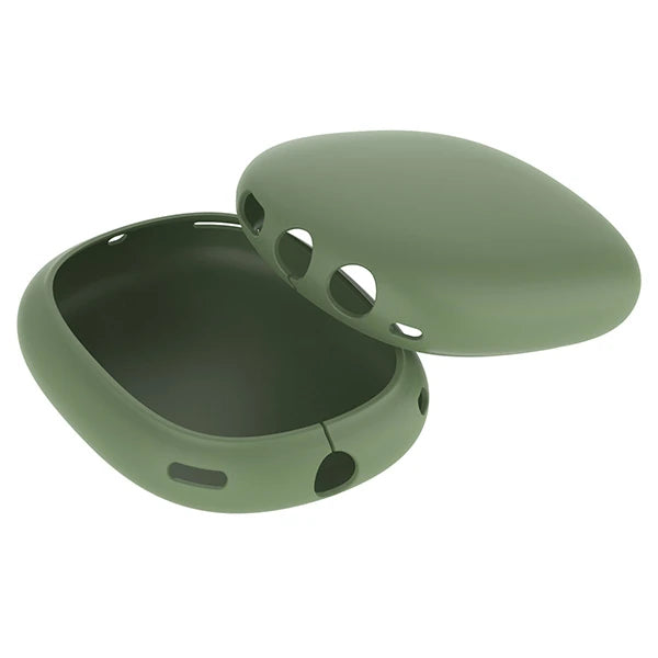 ALLY AirPods Max İçin Çizilme Önleyici Koruyucu Silikon Kılıf-(5775) - Kırmızı
