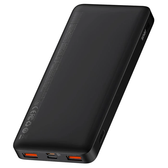 Baseus Bipow 20W Hızlı Şarj 10000 mAh LED Göstergeli Powerbank-(5775) - Beyaz