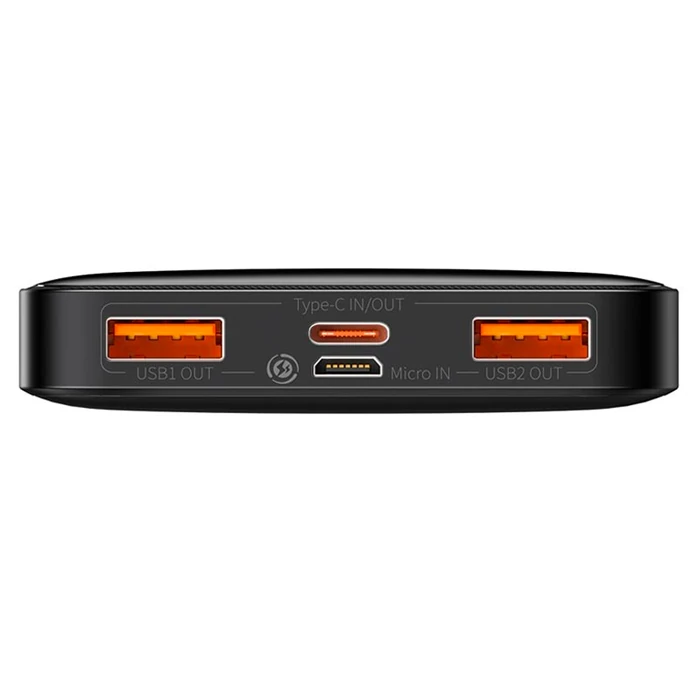 Baseus Bipow 20W Hızlı Şarj 10000 mAh LED Göstergeli Powerbank-(5775) - Beyaz