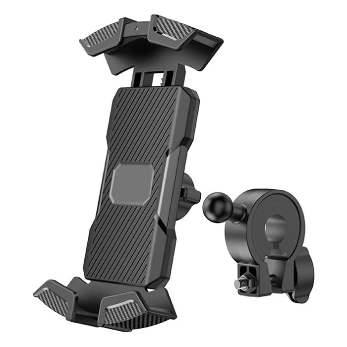 ALLY K20 Motor ve Bisiklet Gidonu İçin Telefon Tutucu-(5775) - Siyah