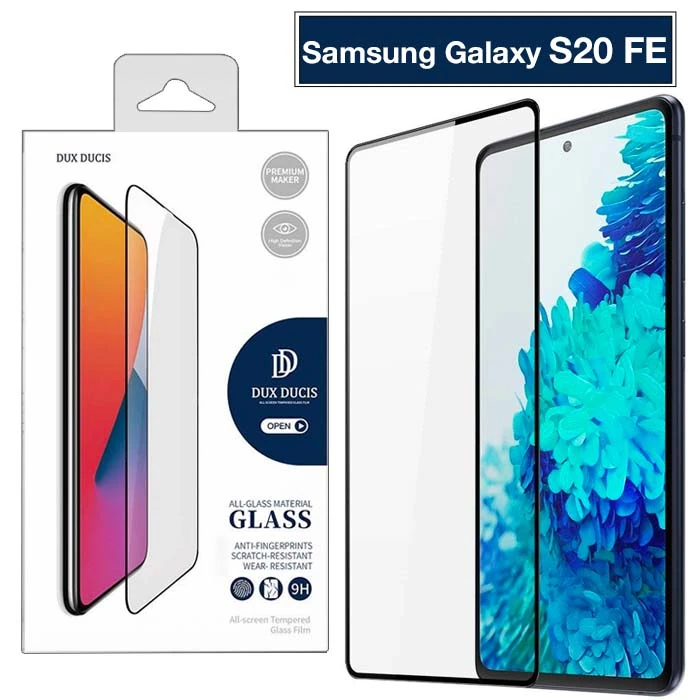 Dux Ducis Full Kaplama SM Galaxy S20 FE - Lite Cam Ekran Koruyucu-(5775) - Siyah