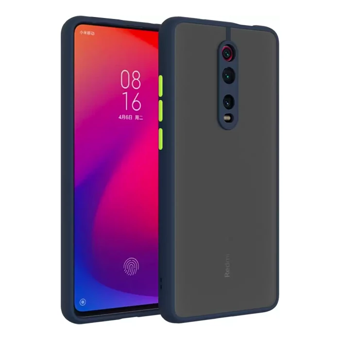 Xiaomi Redmi K20 - K20 Pro Kamera Korumalı Premium Silikon Kılıf-(5775) - Asker Yeşili