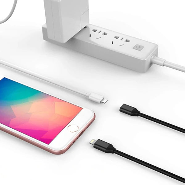Ally Apple İPhone Lightning Uzatma Kablosu 1 Metre-(5775) - Siyah