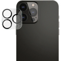 ALLY İPhone 13 Pro-13 Pro Max 3D Full Tempered Glass Cam Kamera Koruyucu-(5775) - Şeffaf 2