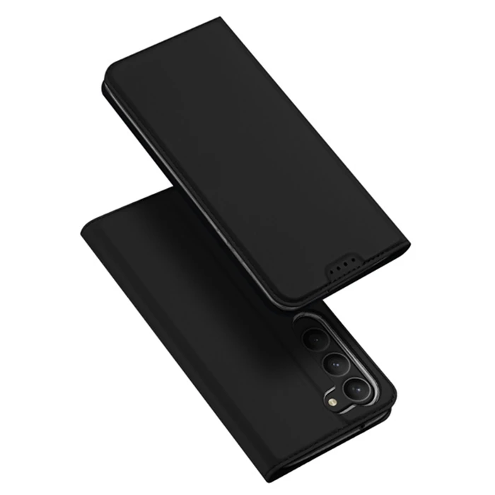 Dux Ducis SM Galaxy S23 Plus Kılıf Skin Pro Series Flip Cover Kapaklı Kılıf-(5775) - Lacivert