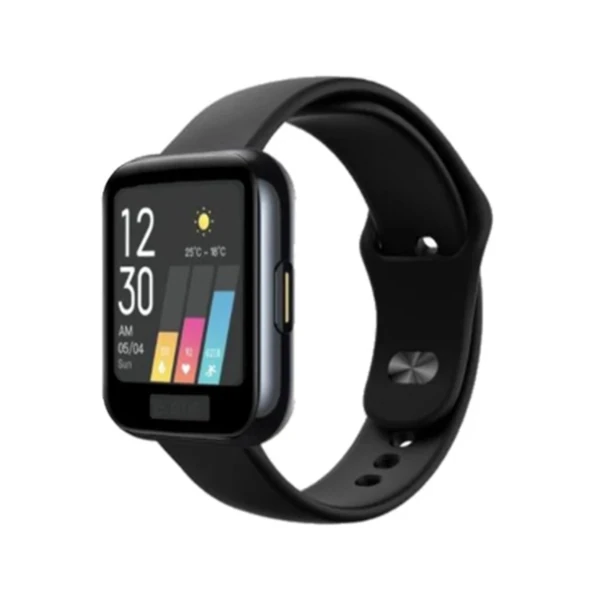 Ally OPPO Realme Watch 3D Full Kaplama Ekran Koruyucu PET+PMMA-(5775) - Siyah