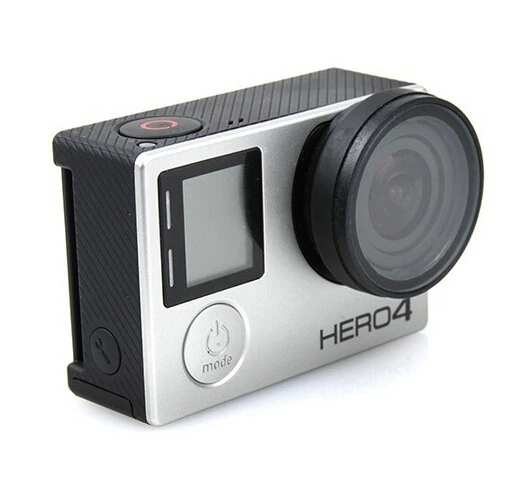 Hero Gopro 5/ 4/ 3+/ 3 Uv Kamera Lens Koruma-(5775) - Siyah