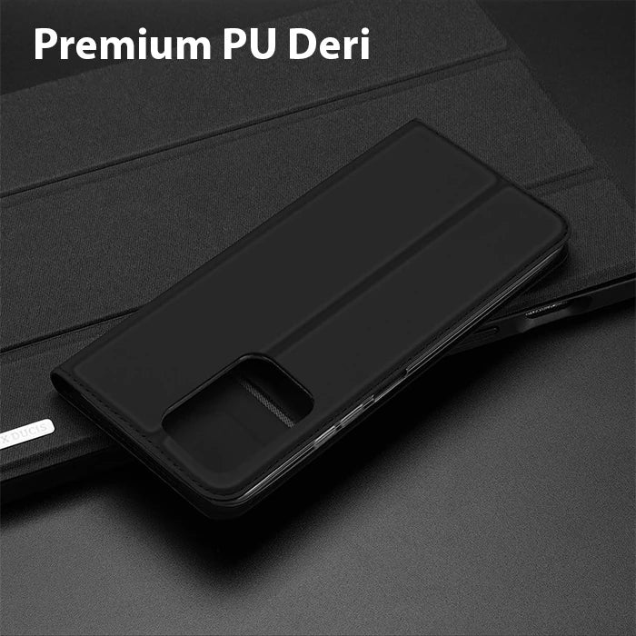 Dux Ducis Xiaomi Poco X5 Pro 5G Kılıf Skin Pro Series Flip Cover Kapaklı Kılıf-(5775) - Rose Gold
