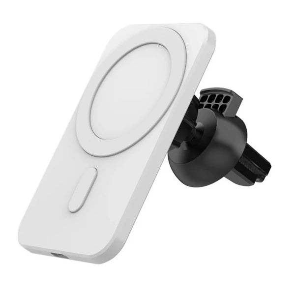 Ally N16 15W Magsafe Uyumlu Araç İçi Telefon Tutucu-(5775) - Siyah