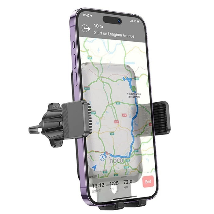 HOCO H26 Araç İçi Havalandırma Bölmesi Telefon Tutucu-(5775) - Siyah