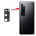 Xiaomi Mi 10 Ultra Kamera Lens Camı-(5775) - Siyah