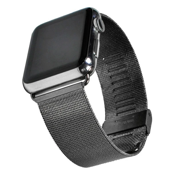 Ally Apple Watch 7-8 41mm 6-5-4 40mm Kayış Kordon Milano Metal Klasik Kopça 3-2-1 38mm-(5775) - Şampanya Rengi