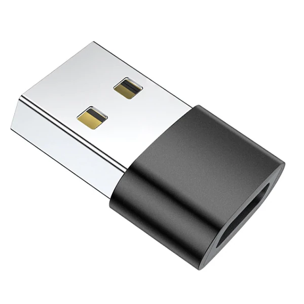 ALLY USB to Type-C Dişi Çevirici Dönüştürücü Adaptör-(5775) - Gümüş