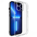 Ally iPhone 11 Pro 5.8inç Kılıf Kamera Korumalı Ultra İnce Şeffaf Silikon Kılıf-(5775) - Şeffaf 2