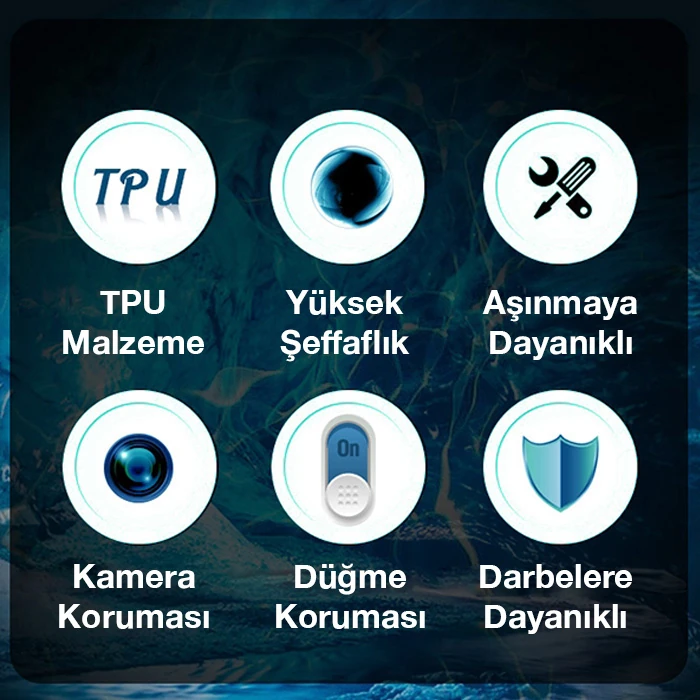 Ally iPhone 11 Pro 5.8inç Kılıf Kamera Korumalı Ultra İnce Şeffaf Silikon Kılıf-(5775) - Şeffaf 2