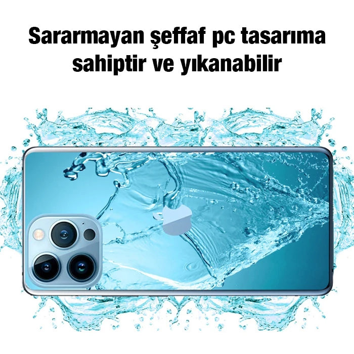 Ally iPhone 11 Pro 5.8inç Kılıf Kamera Korumalı Ultra İnce Şeffaf Silikon Kılıf-(5775) - Şeffaf 2