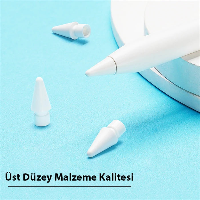 Dux Ducis Apple Pencil İçin Yedek Uç 2 Adet-(5775) - Beyaz