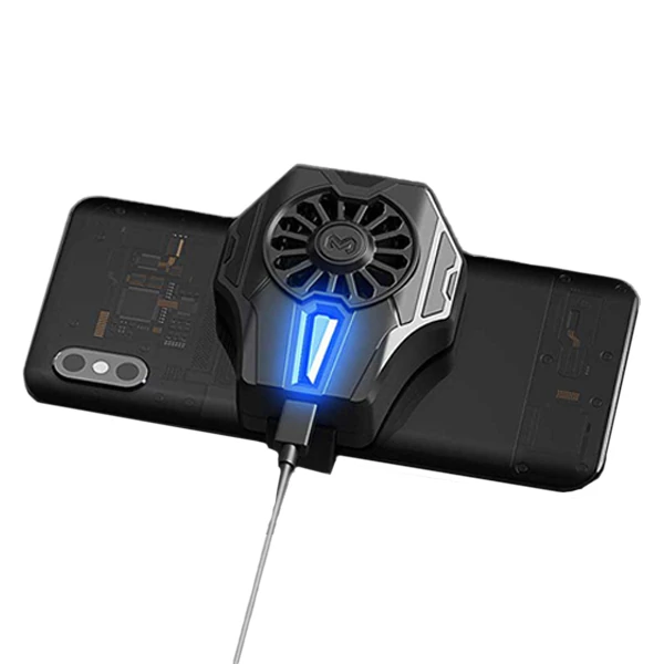 MEMO DL01 Telefon Soğutma Fanı Radyatör Soğutucu-(5775) - Siyah