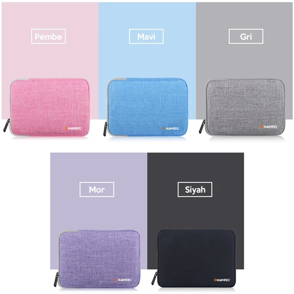 Haweel 9.7 İnch İpad Ve Universal Tablet Taşıma Çantası-(5775) - Siyah