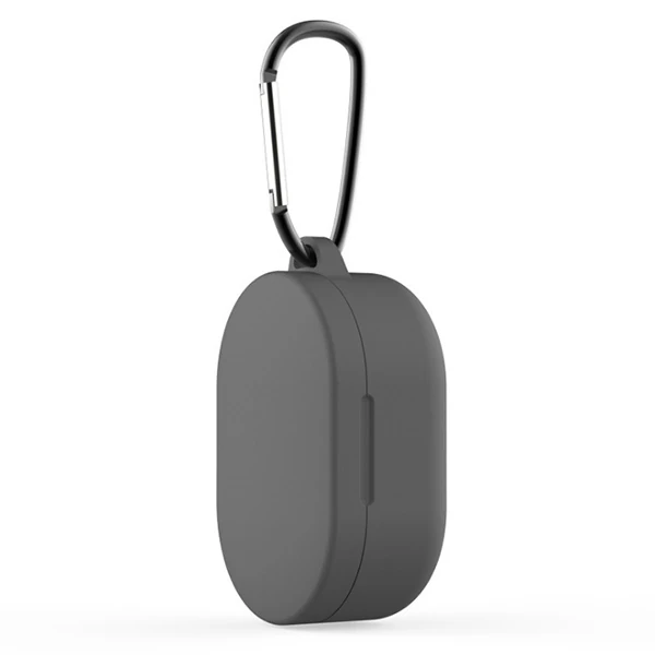 Ally Xiaomi Redmi Airdots Silikon Kılıf+Anahtarlık-(5775) - Beyaz