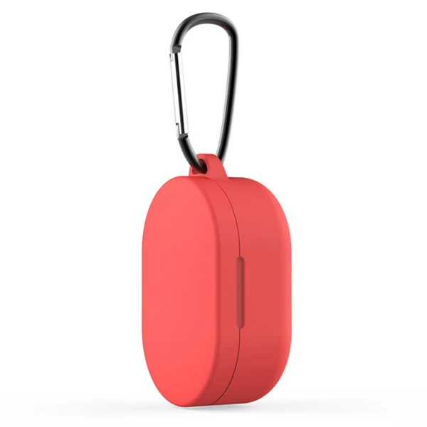 Ally Xiaomi Redmi Airdots Silikon Kılıf+Anahtarlık-(5775) - Beyaz