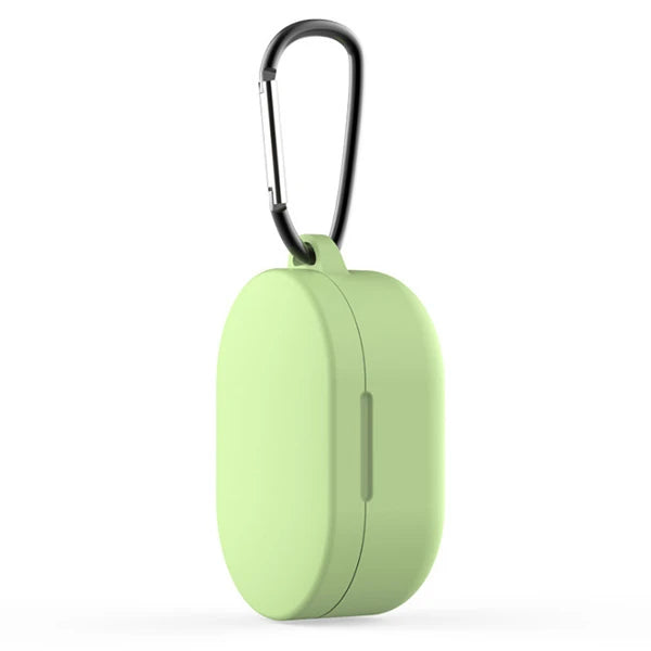 Ally Xiaomi Redmi Airdots Silikon Kılıf+Anahtarlık-(5775) - Beyaz