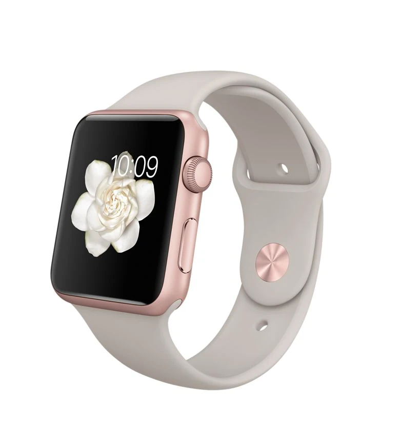 Ally Apple Watch 7-8 45mm 6-5-4 44mm Silikon Kordon Kayış 3-2-1 42mm-(5775) - Bordo