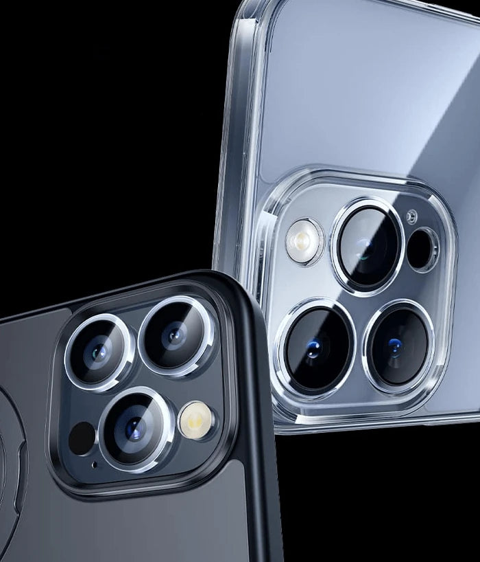 Baseus iPhone 15/15 Plus için Sapphire Serisi HD Cam Kamera Koruyucu-(5775) - Şeffaf 2