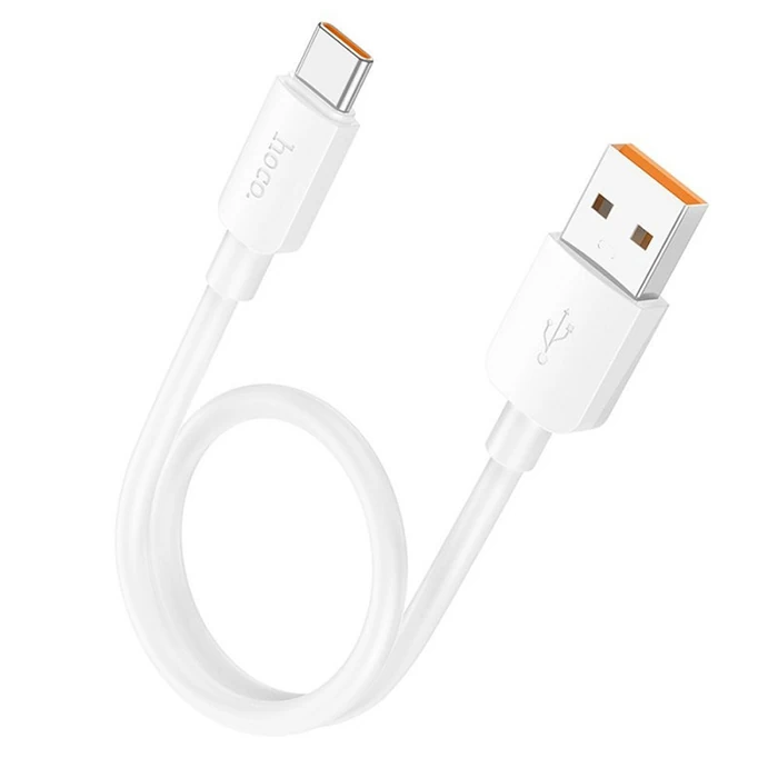 HOCO X96 Hyper 100W USB to Type-C Hızlı Şarj Ve Data Kablosu-(5775) - Beyaz