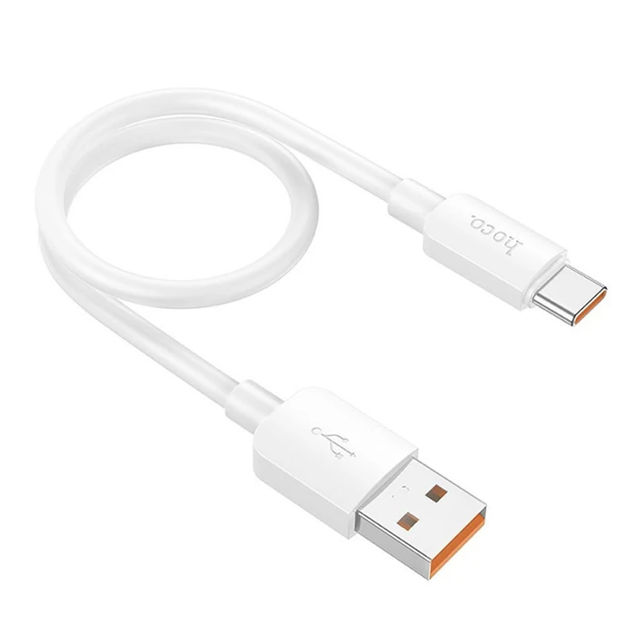 HOCO X96 Hyper 100W USB to Type-C Hızlı Şarj Ve Data Kablosu-(5775) - Beyaz
