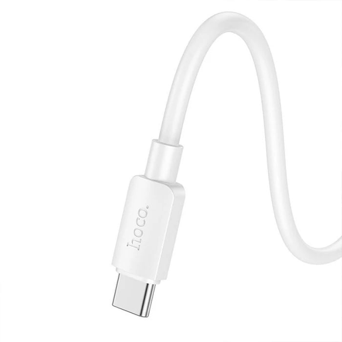 HOCO X96 Hyper 100W USB to Type-C Hızlı Şarj Ve Data Kablosu-(5775) - Beyaz